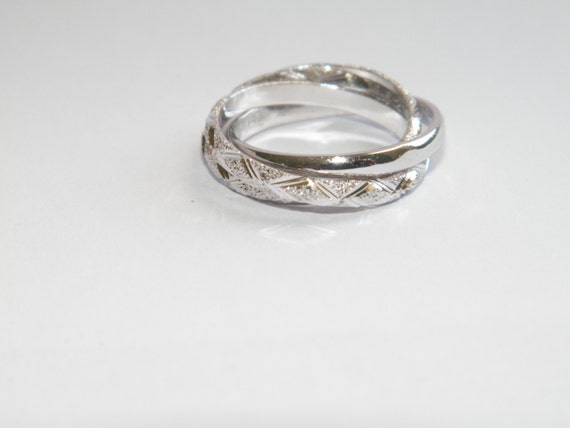 Anneaux Roulants En Argent Sterling Pour Femme - Taille 7 1/2, 650 Pièces