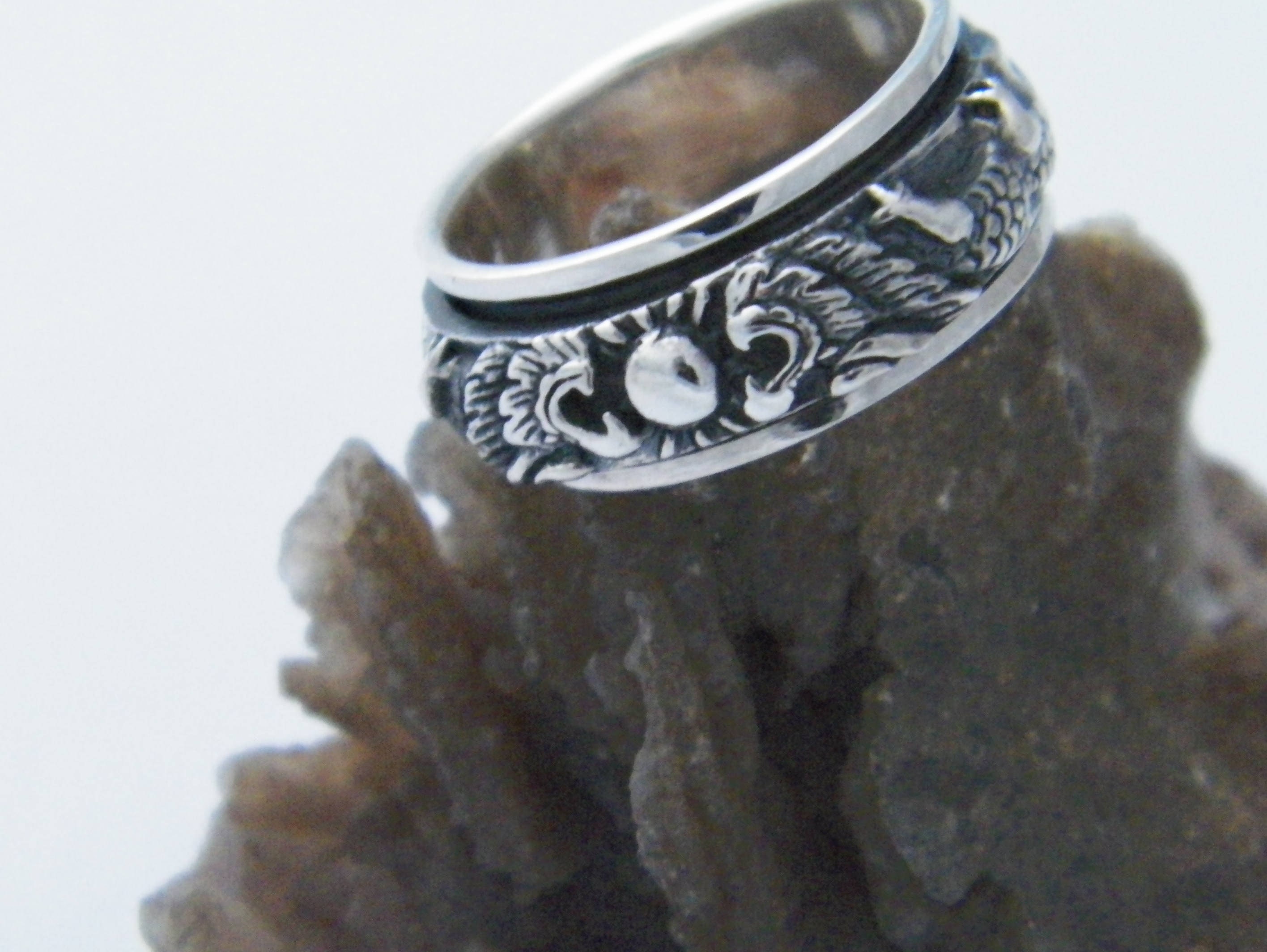 Dragon Spinner Ring Etsy Canada