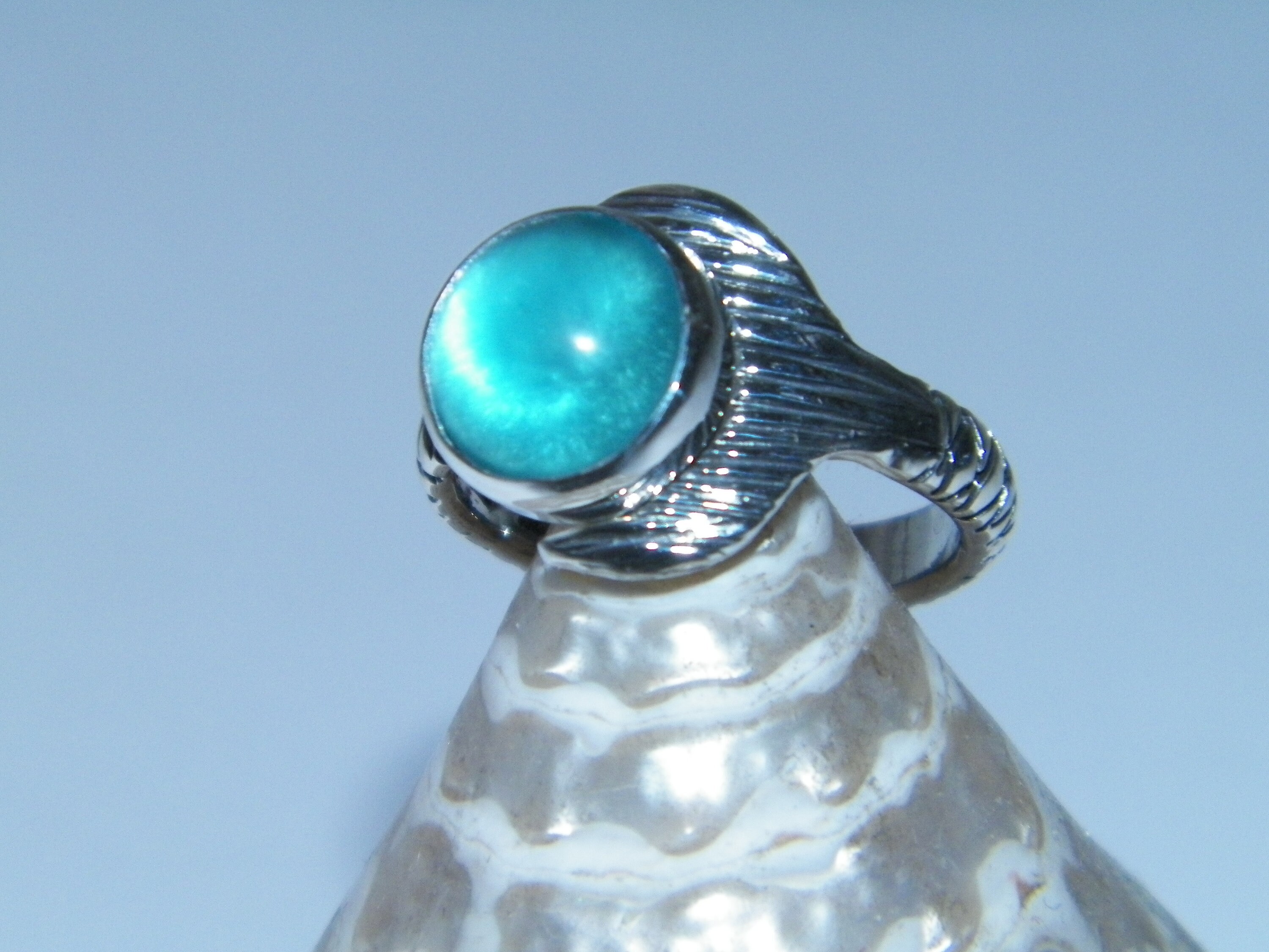 MAKO Mermaid Inspired Adjustable Mermaids Moon Pool Ring 