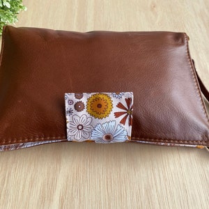 Leather Nappy Wallet, Diaper Clutch  - The best new baby or baby shower present.