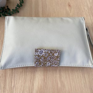 Cartera de cuero para pañales, bolso de mano para pañales: el mejor regalo para un bebé recién nacido o un baby shower.