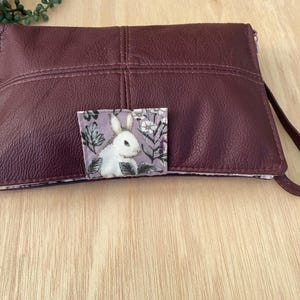Carteira de couro para fraldas, bolsa para fraldas - O melhor presente para um bebê ou chá de bebê.