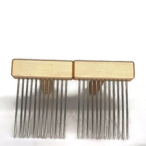 Maple Wool Combs