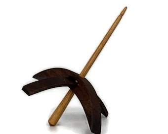 Fuso turco Drop médio Walnut com Maple