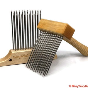 3.5&quot; Hackle Double Row Standard w/ Comb set