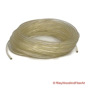 Bandmaterial für Trommelkarden - Klar 1/4 "und 5/16" - Grün 1/4" - Verkauft durch den Fuß - Polyurethan