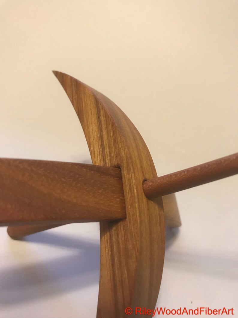 Turkish Drop Spindle Large Canary With Cherry Shaft