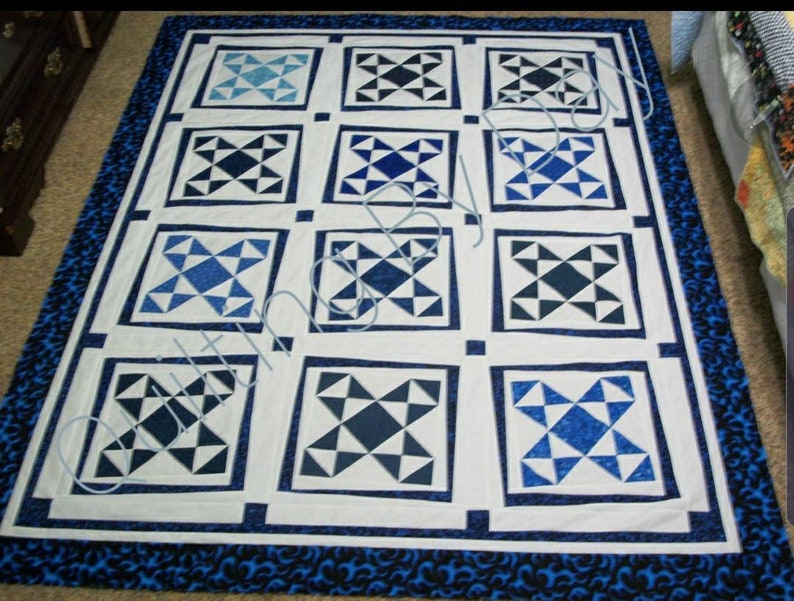 One of a Kind Custom Quilts DEPOSIT ONLY Wall Art to King...Contact me for pricing image 3