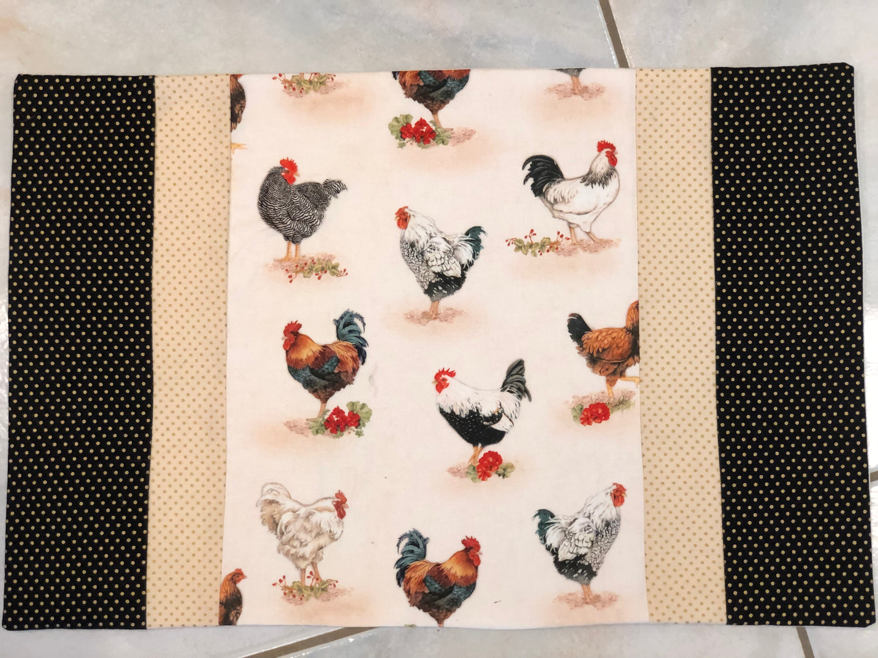 Chicken Placemats Etsy