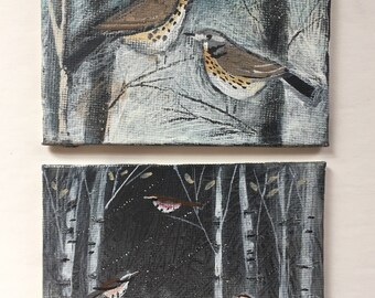 Fieldfares and Redwings