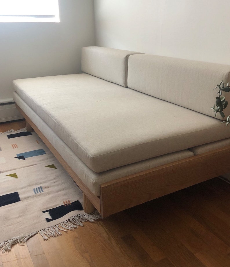 HANNA Guest Bed / Daybed / Convertible Twintoqueen Solid Etsy