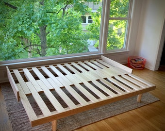 Twin to deals queen convertible bed