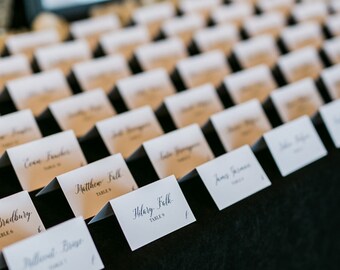 wedding table cards etsy