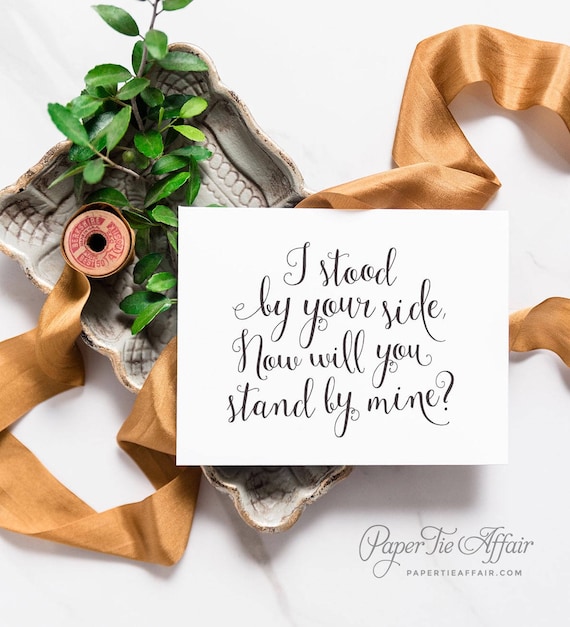 co maid of honor proposal