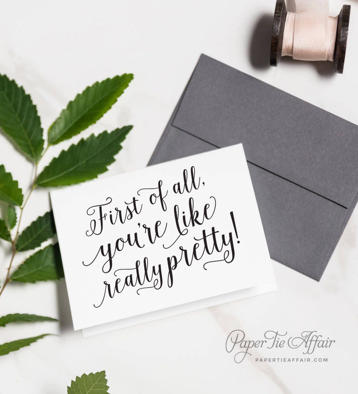 You’re Like Really Pretty Bridesmaid Cards