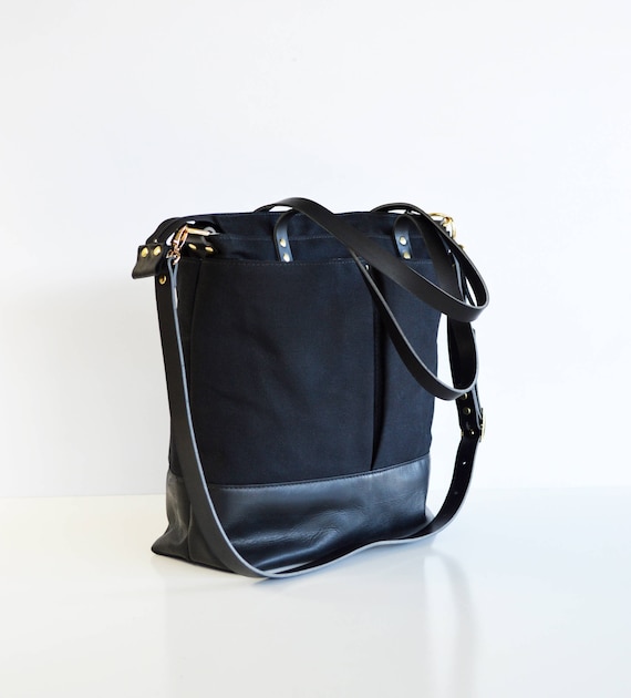 Jessica Moore Mini Backpack-Purse Black with Storage Dust Bag