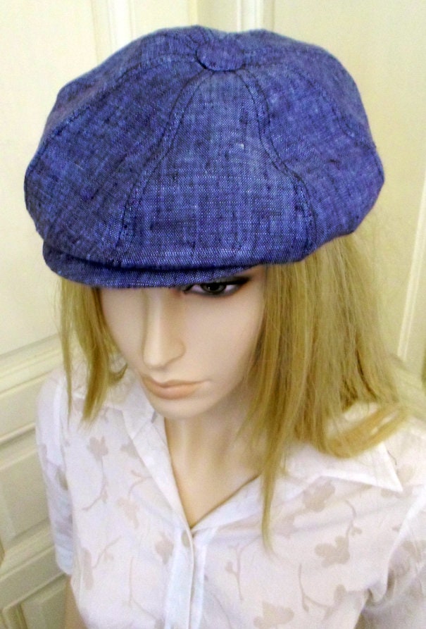 Yellow newsboy cap Mens newsboy cap Linen cap Womens newsboy | Etsy