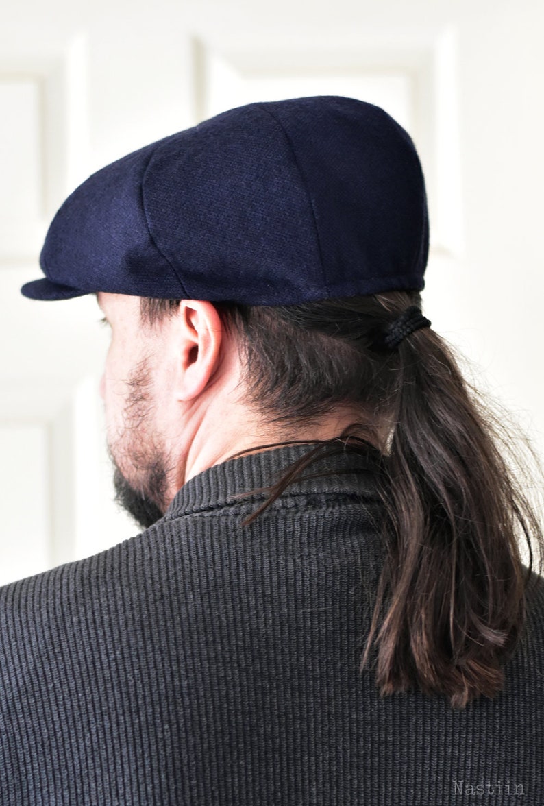 Navy newsboy hat Navy blue cap Womens newsboy cap Mens newsboy Etsy