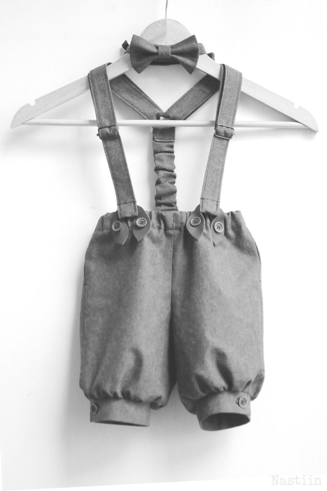 Baby Boy Outfit Grey Newsboy Hat and Bowtie Ring Bearer Outfit Etsy