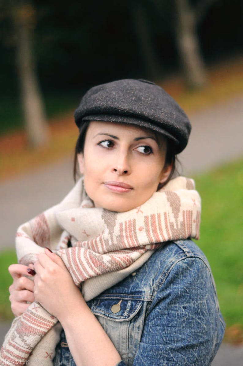 Flat Cap Tweed Brown Hat main image 0
