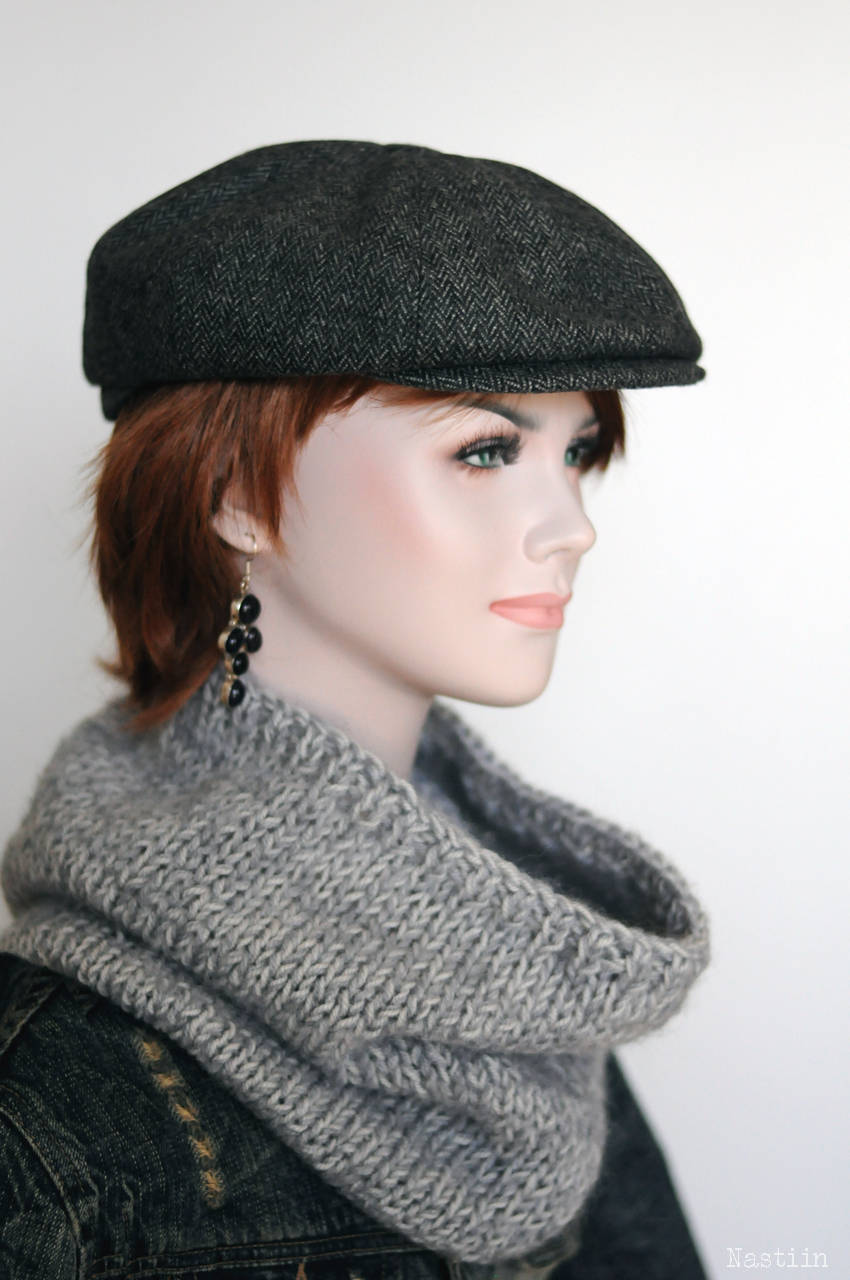 Grey Newsboy Cap Mens Newsboy Hat Tommy Shelby Cap Peaky - Etsy UK