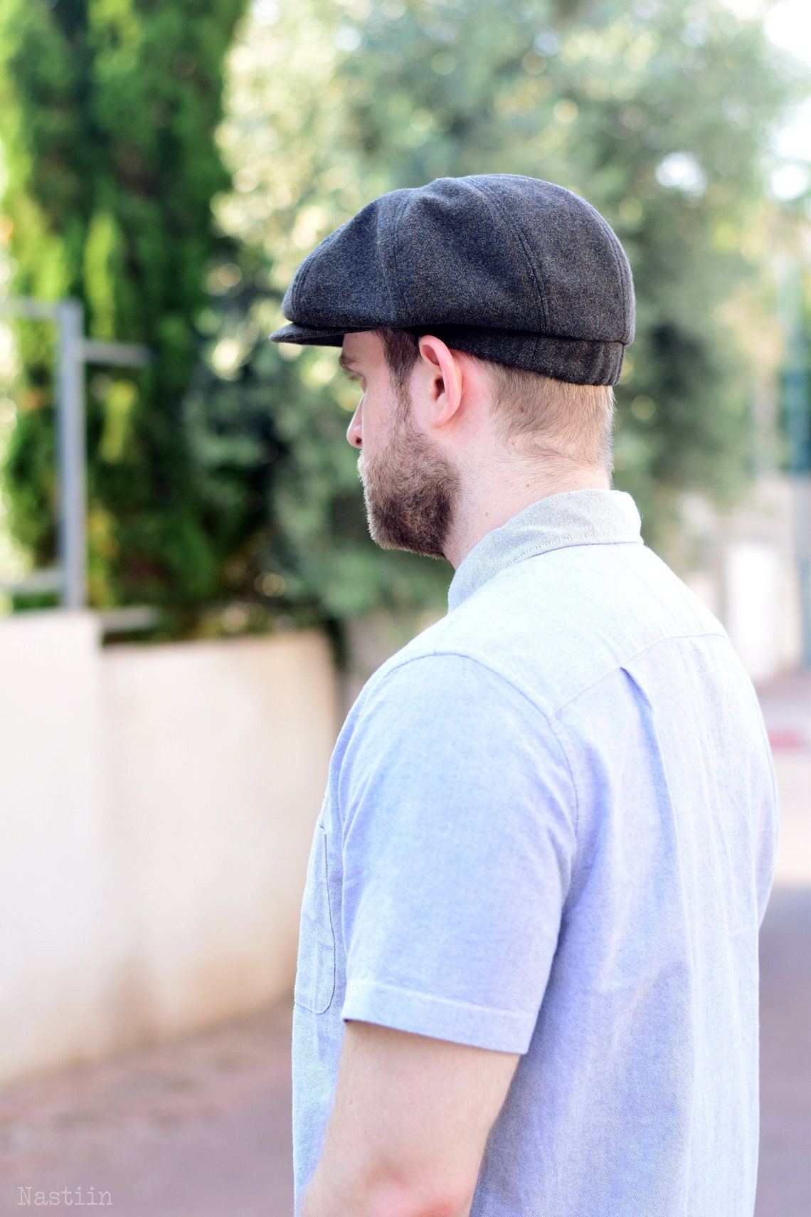 Khaki newsboy hat Wool newsboy cap Womens paperboy hat Mens Etsy