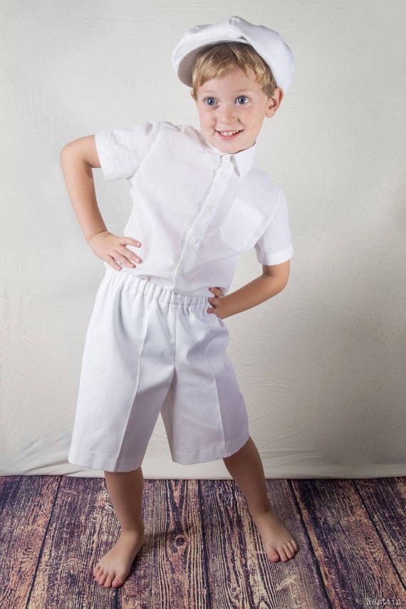 toddler white dress shirt short sleeve