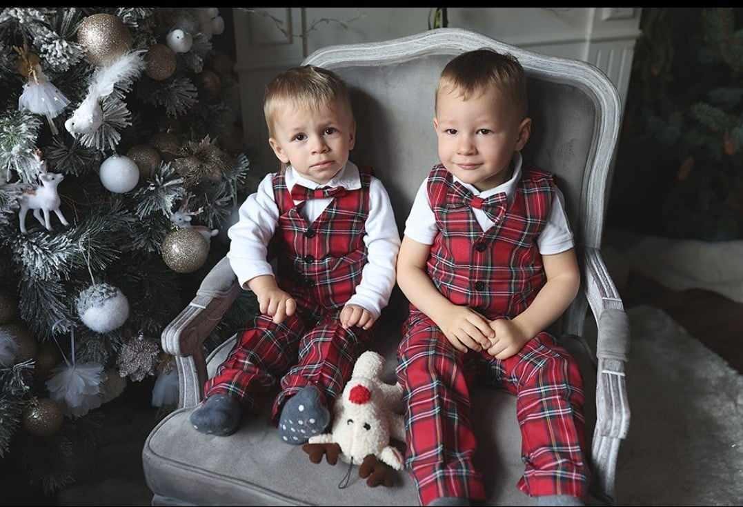 Costume De Fête En Pain D'épice Pour Garçon 2-6 Ans - Gilet Et