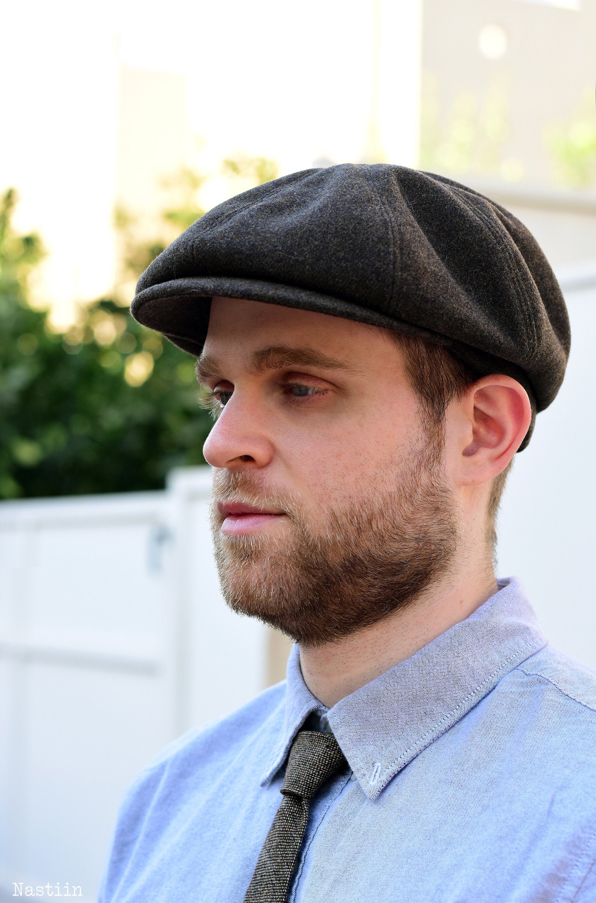 Khaki Newsboy Hat Wool Newsboy Cap Womens Paperboy Hat Mens Etsy Israel