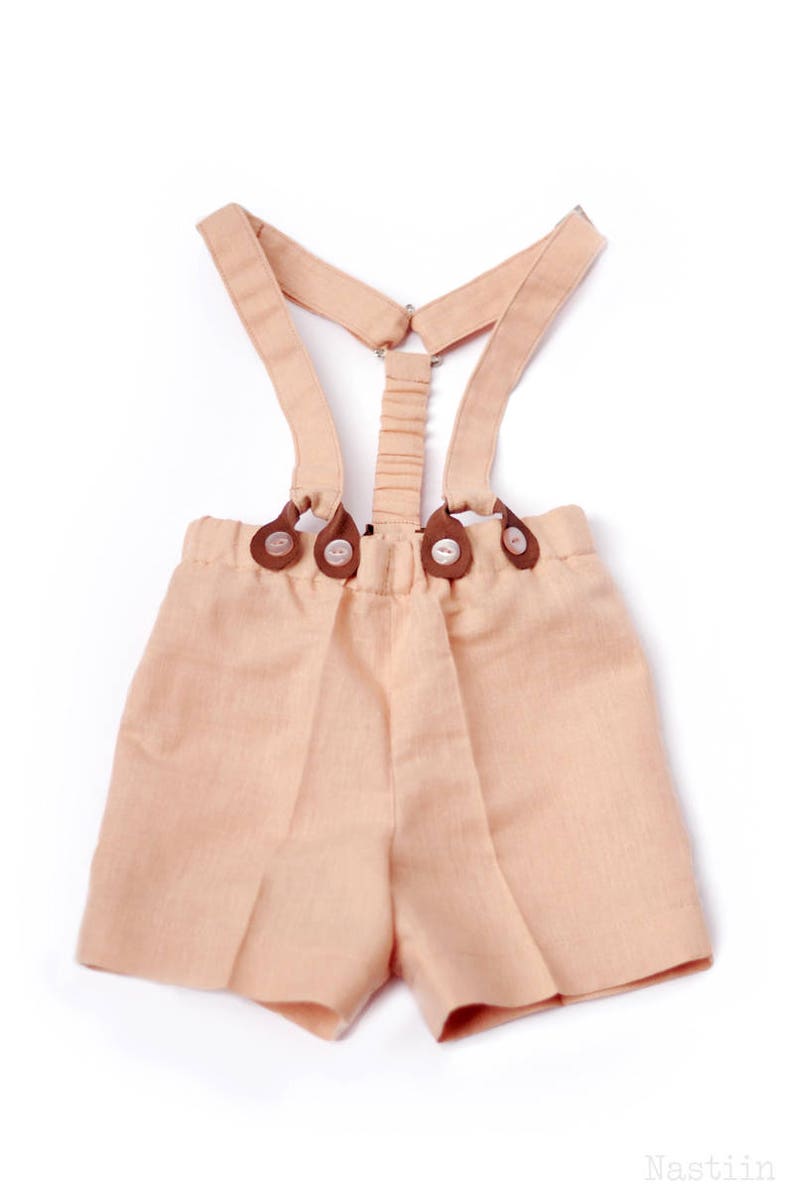 Toddler Boy Shorts With Suspenders Baby Boy Shorts Bow Tie and Etsy