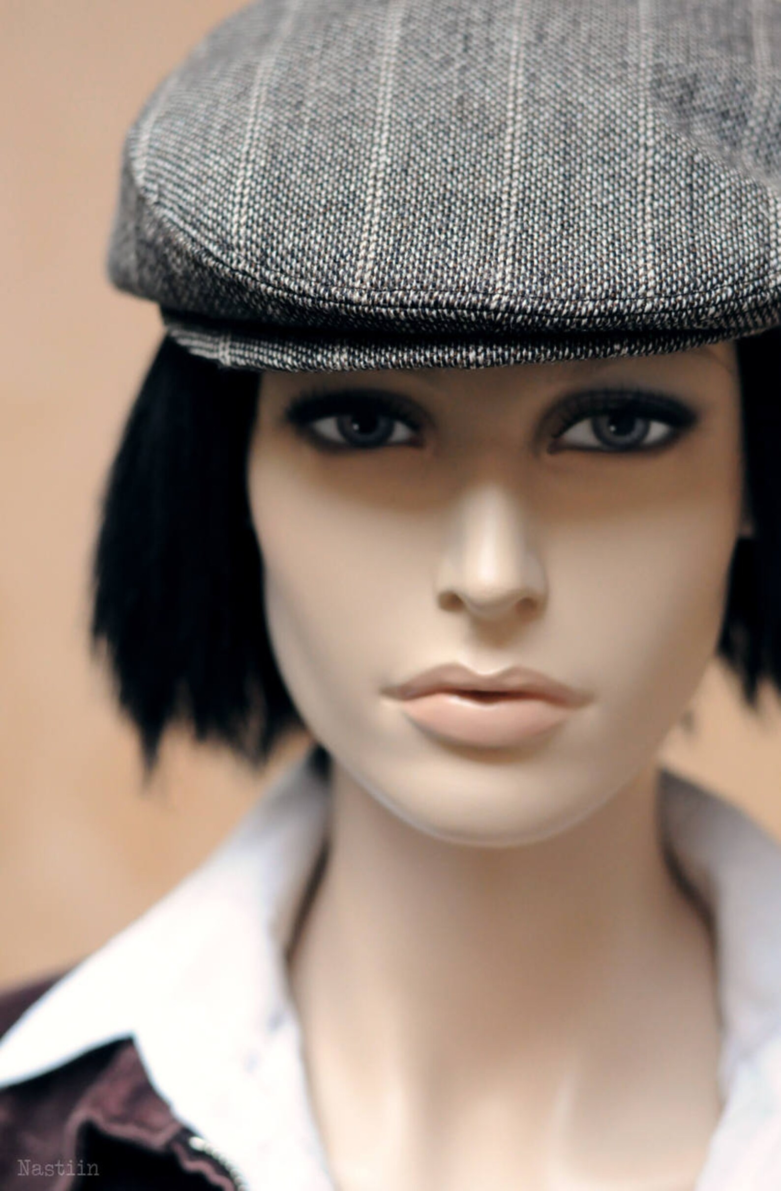 Brown Newsboy Hat Womens Newsboy Hat Unisex Drivers Cap Brown Etsy Israel