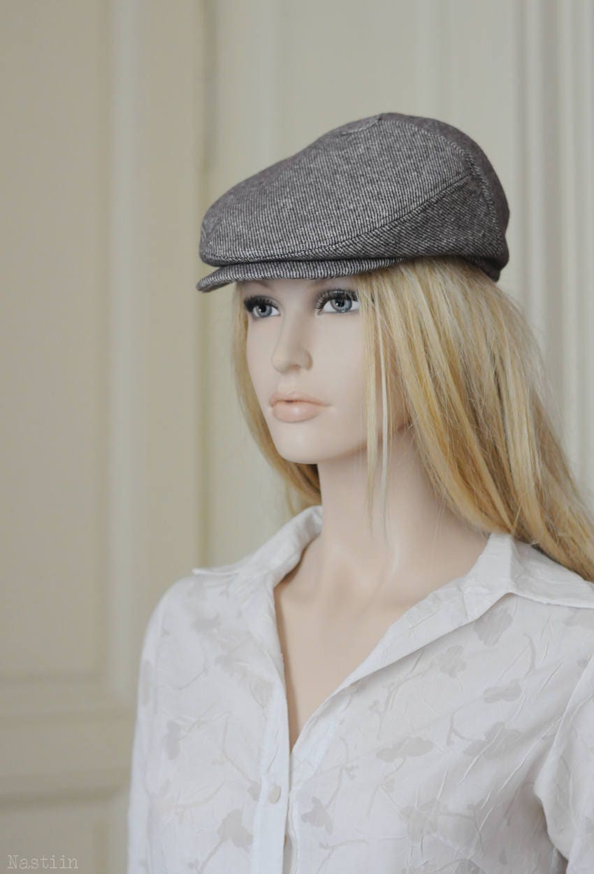 Taupe Newsboy Hat Wool Newspaper Boy Hat for Men Unixex Etsy Israel