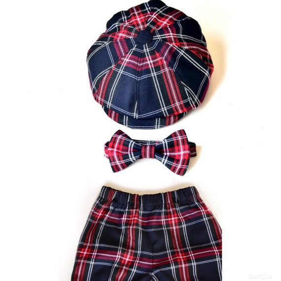 tartan outfit for baby boy