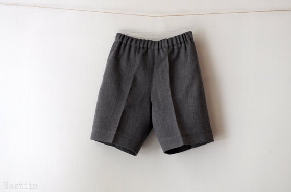 baby boy grey shorts