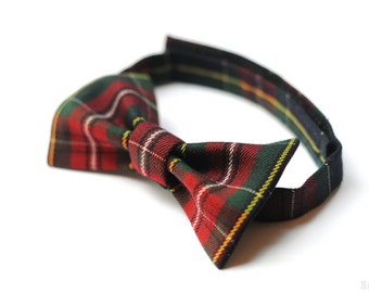 Toddler boy bow tie Boy tartan bow tie Infant bow tie Mens plaid bowtie Ring bearer bowtie Groom bow tie Groomsmen bow tie Tartan wedding