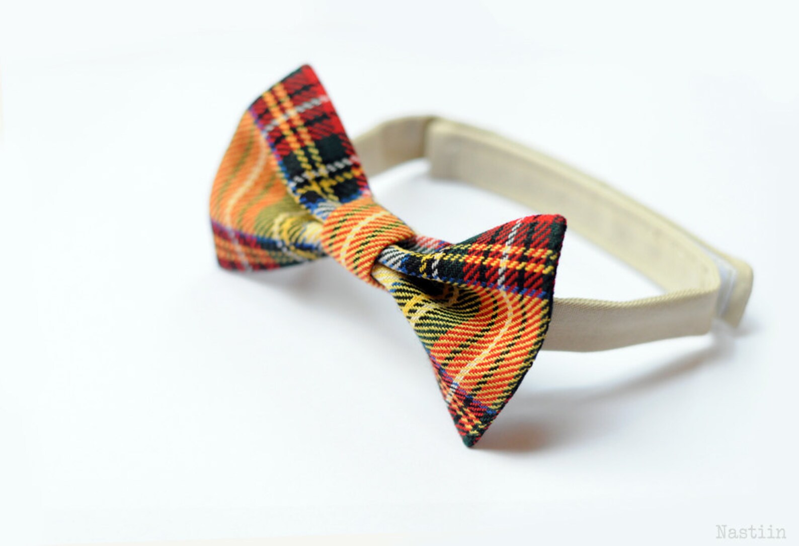 Boys Red Bow Tie Yellow Plaid Bow Tie Baby Boy Bow Tie Infant Etsy