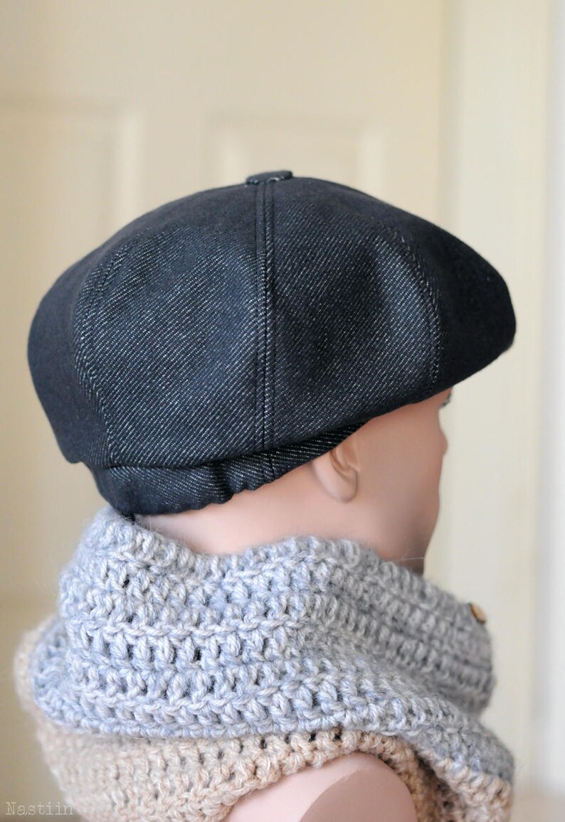 Grey Newspaper Boy Hat for Women Men and Kids Wool Newsboy Etsy