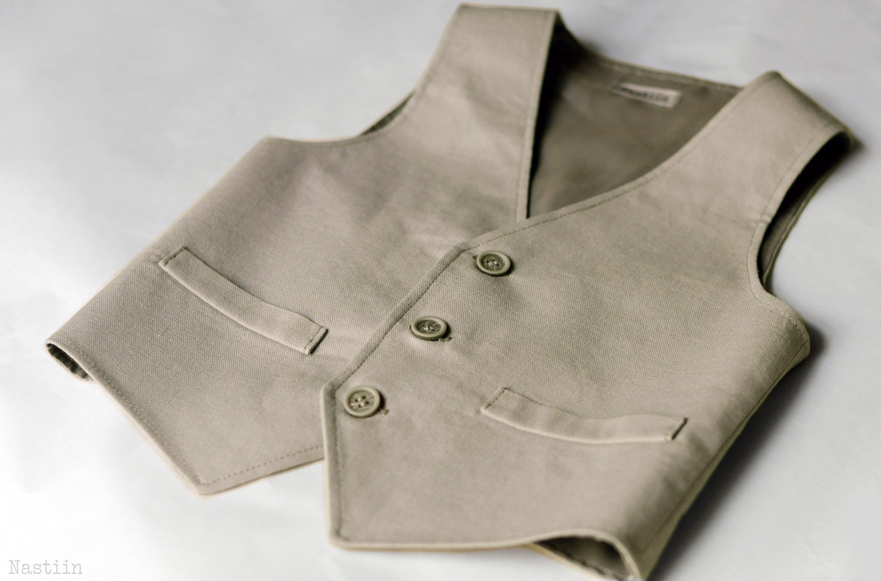 Toddler Boy Vest Light Grey Vest for Boys Vest Baby Boy Vest Etsy