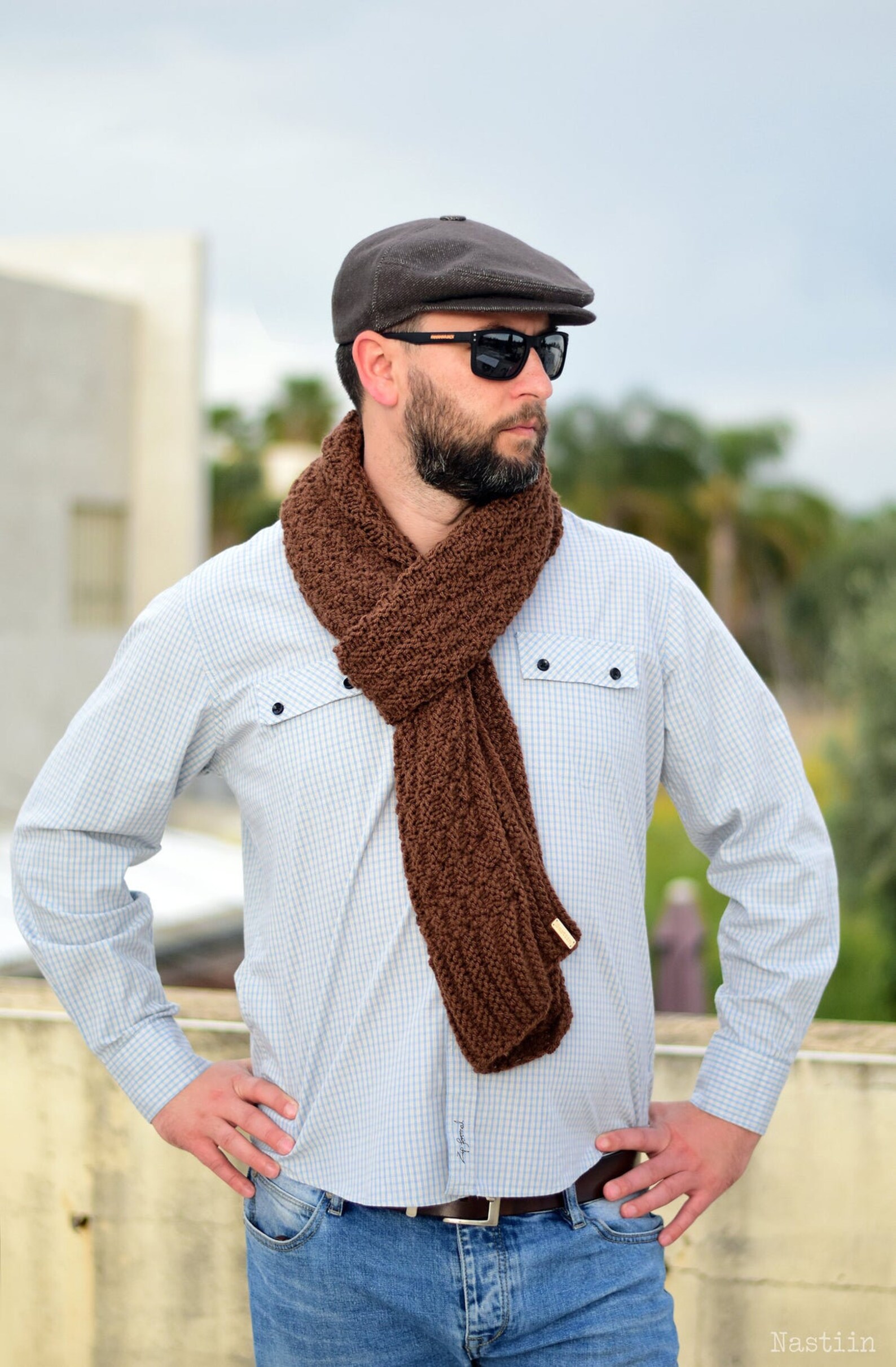 Brown Newsboy Hat Mens Newsboy Cap Womens Newsboy Hat Flat Hat Etsy