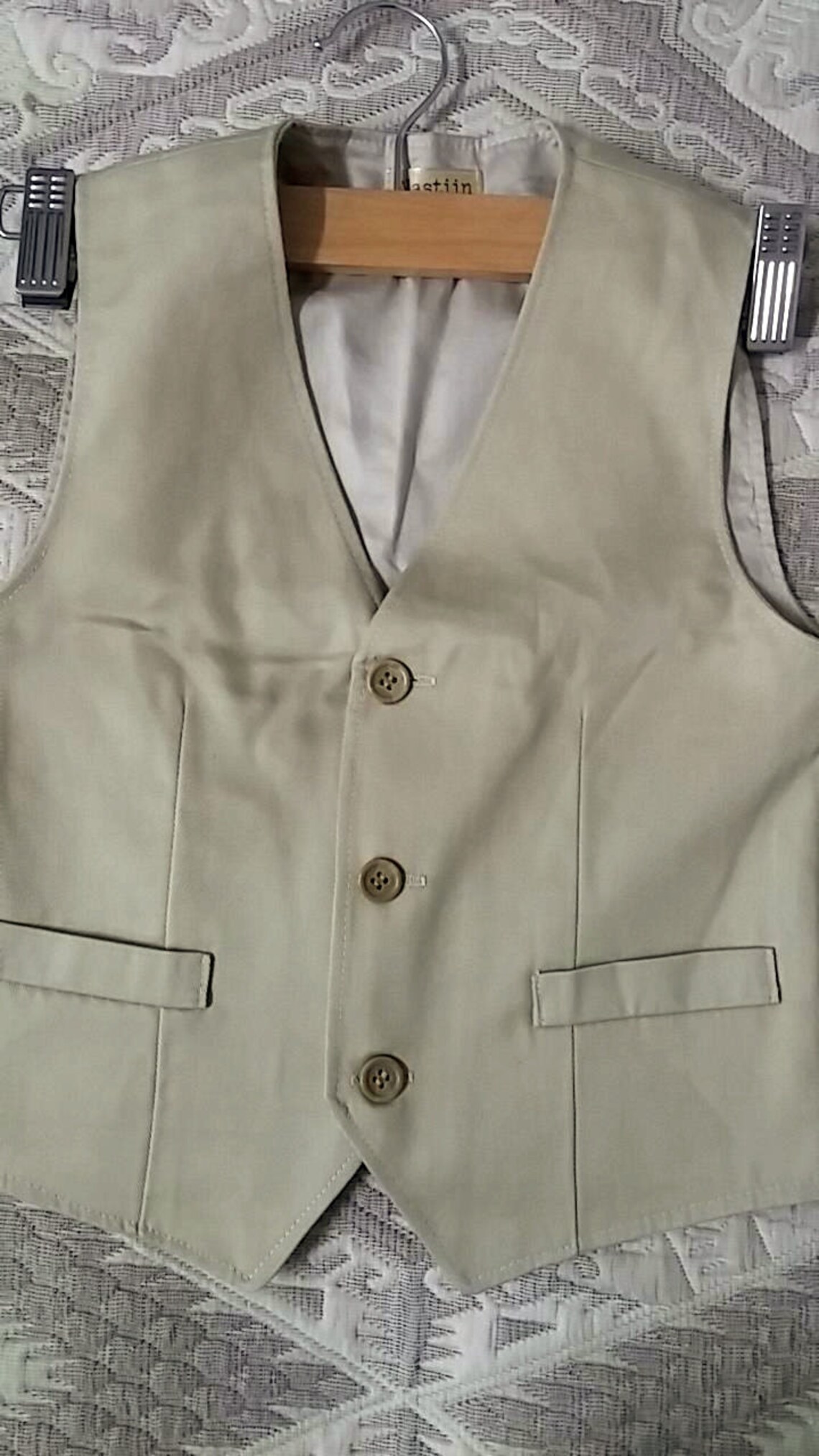 Toddler Boy Vest Light Grey Vest for Boys Vest Baby Boy Vest Etsy