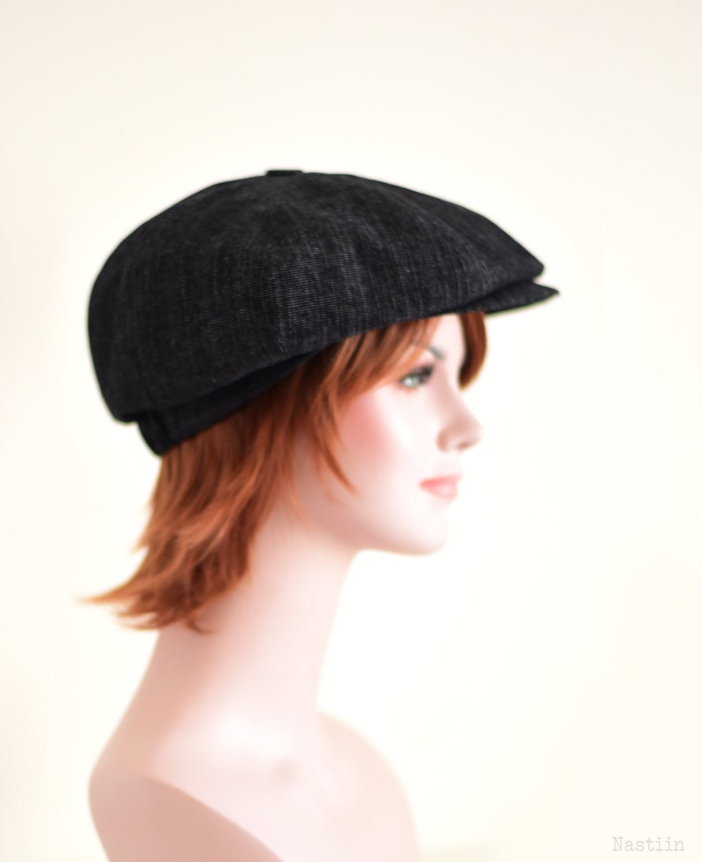 Yellow newsboy cap Mens newsboy cap Linen cap Womens newsboy | Etsy