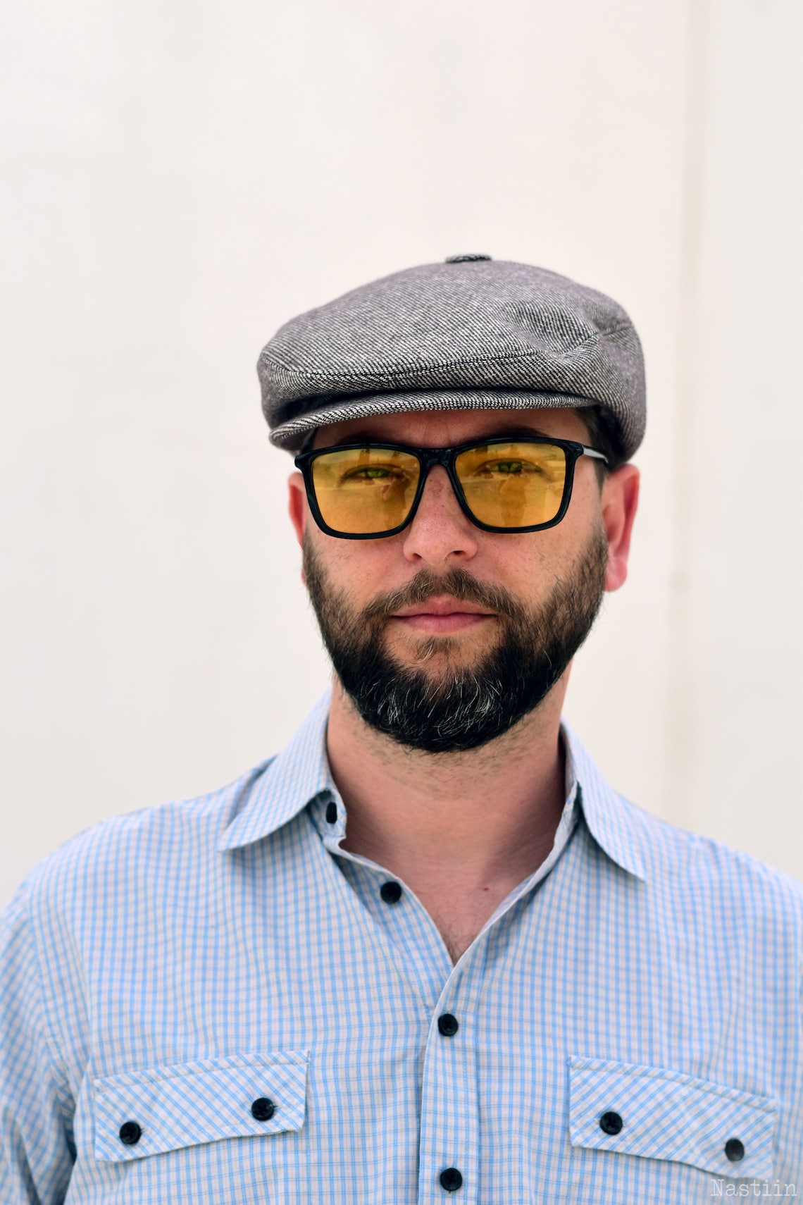 Newspaper boy hat Taupe newsboy hat Womens newsboy cap Mens Etsy