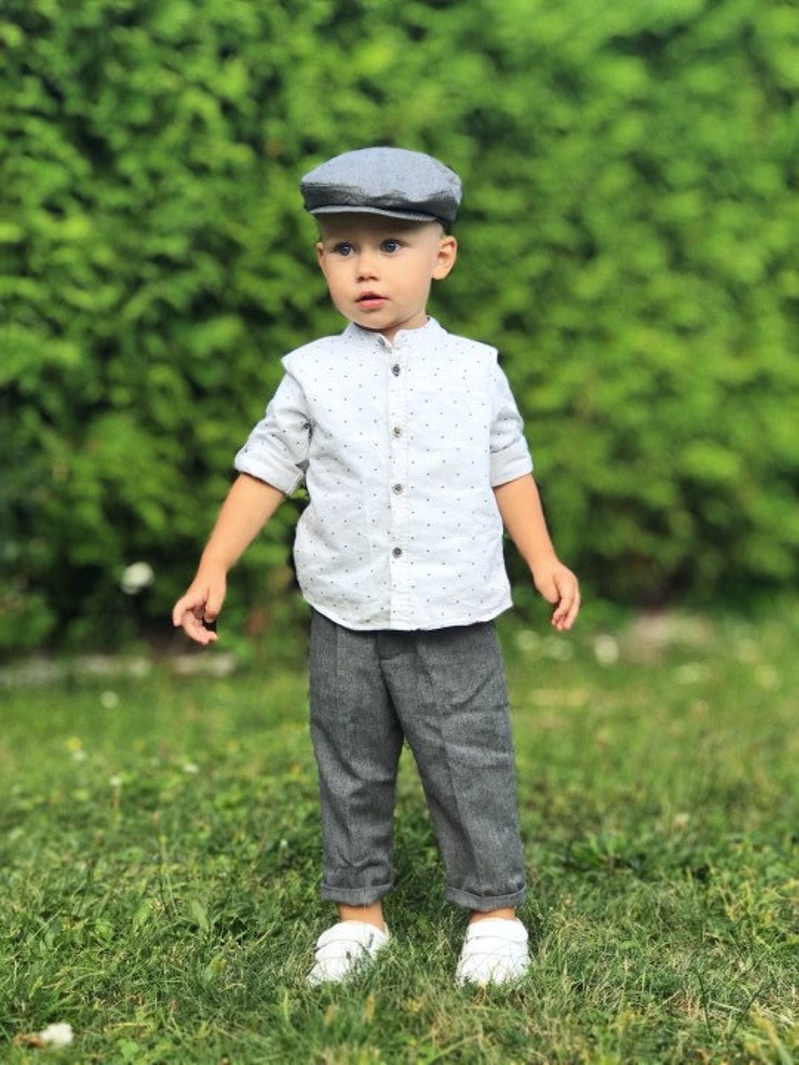 Boys grey trousers Baby pants Toddler boy pants Baby boy pants Etsy