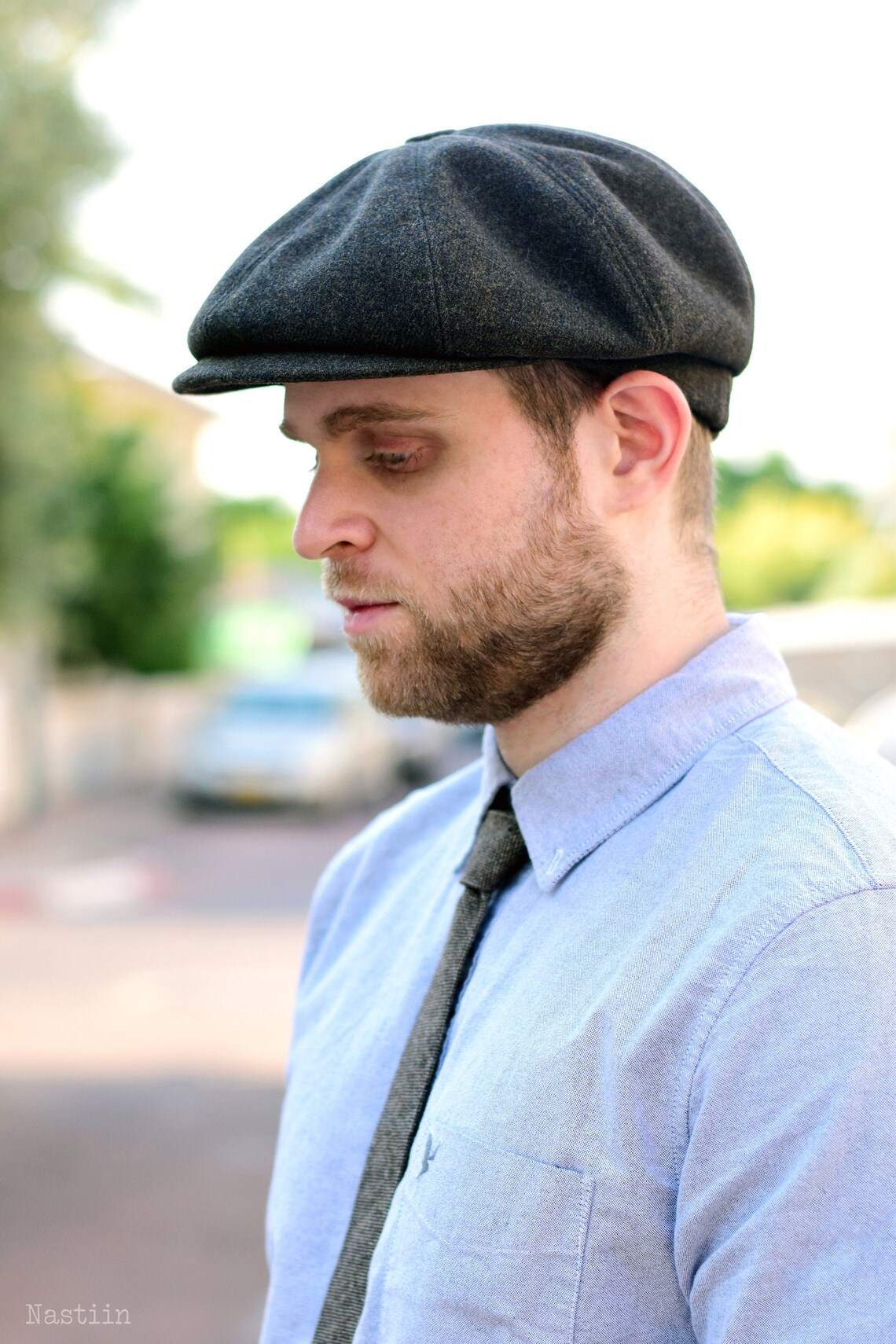 Khaki newsboy hat Wool newsboy cap Womens paperboy hat Mens Etsy