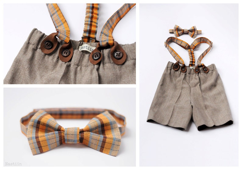 Toddler boy outfit Baby boy newsboy hat Baby shorts with Etsy