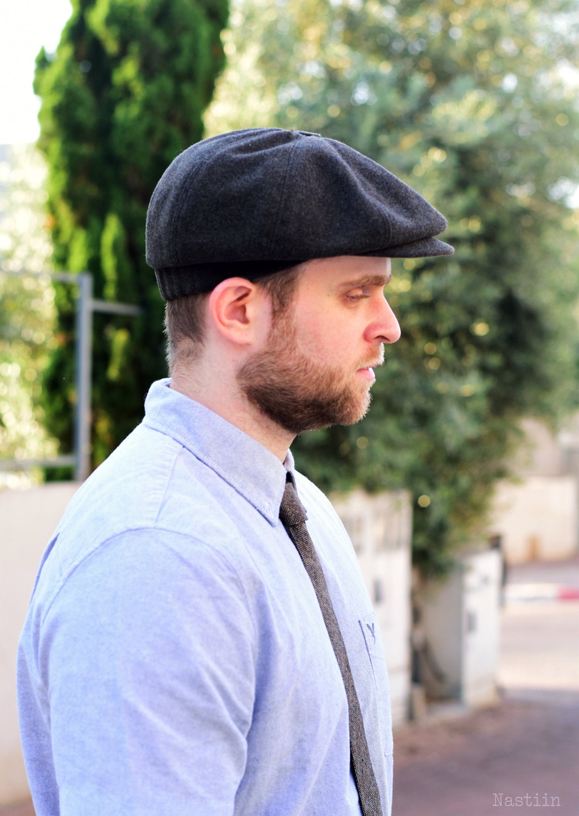 Khaki newsboy hat Wool newsboy cap Womens paperboy hat Mens Etsy