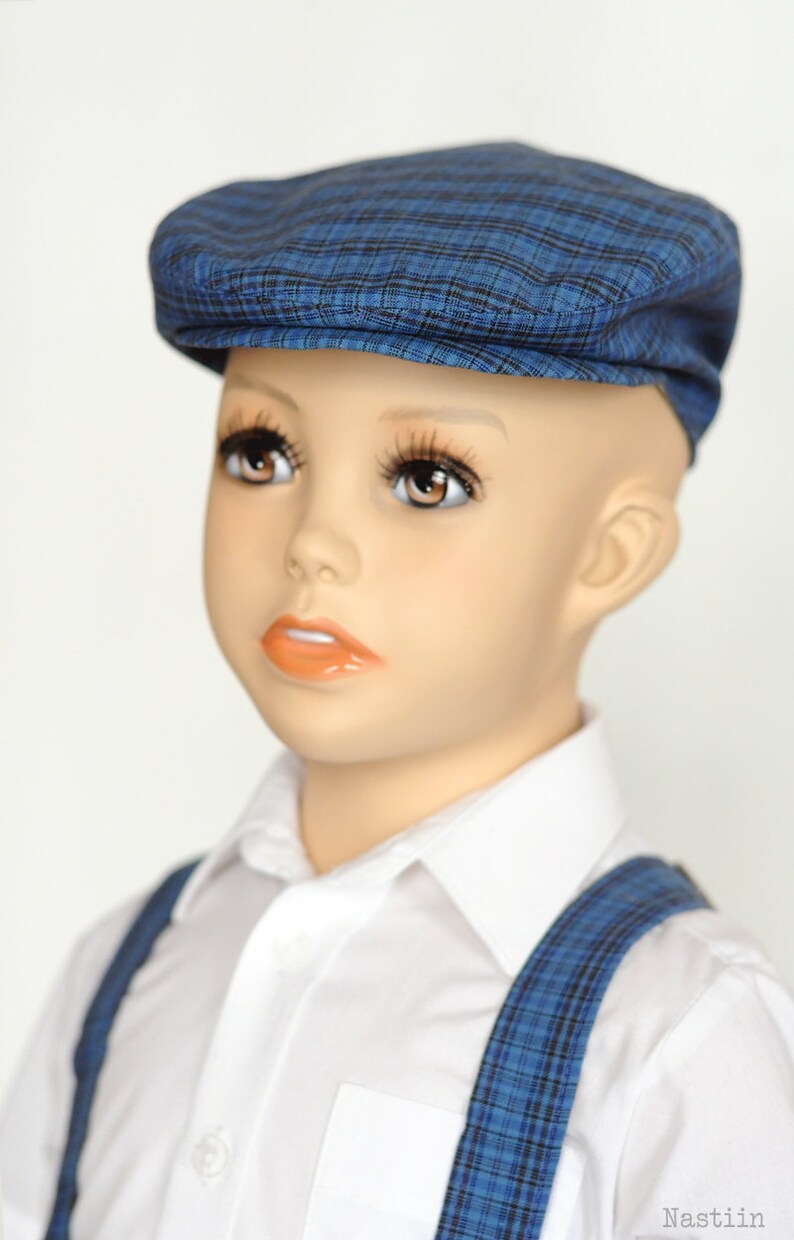 Toddler boy outfit Baby boy hat shorts with suspenders Kids Etsy