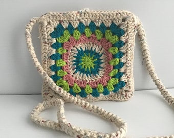 Granny Square cross body bags crochet