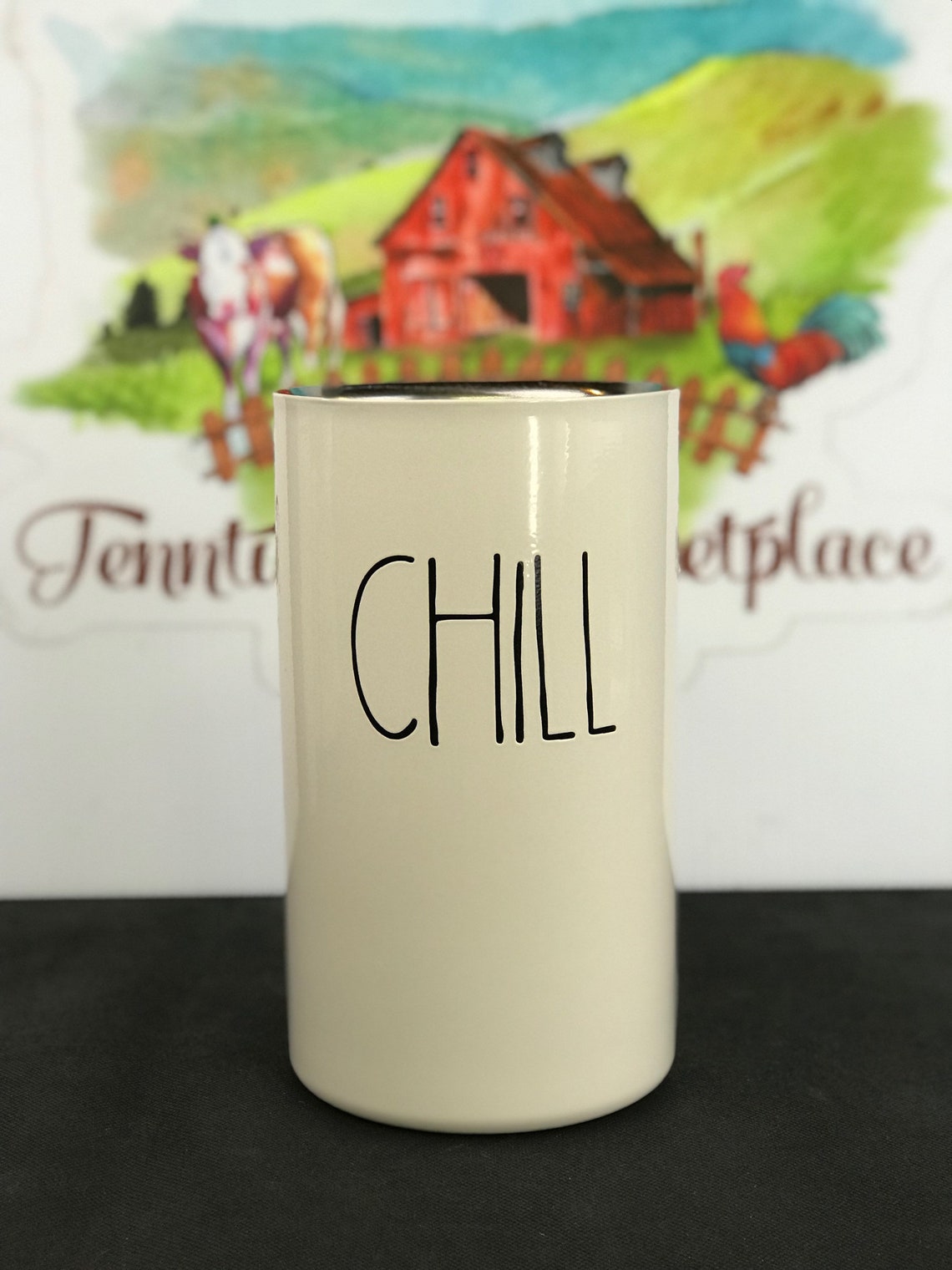 ADVENTURE AWAITS Wine CHILLER Rae Dunn Inspired Insulated Etsy