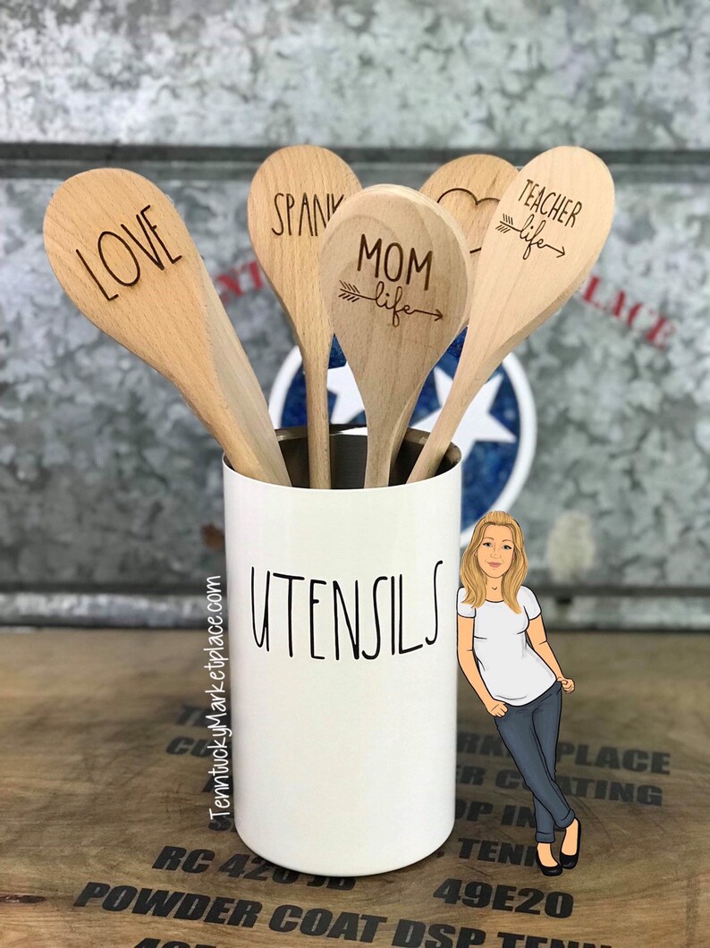 UTENSILS Kitchen Tool Holder Tools Holder Kitchen Decor Etsy